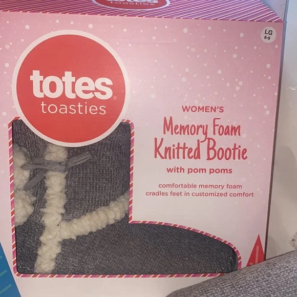 Totes toasties bootie hot sale slippers